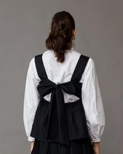 Load image into Gallery viewer, Ruby Margie Tie-Back Top - Black Hyde Boutique