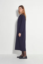 Load image into Gallery viewer, Juliette Hogan Tracey Tunic - Navy Apparel > Women > Clothing > Dresses > Midi Dresses > Juliette Hogan Hyde Boutique