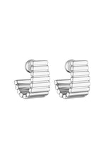 Load image into Gallery viewer, Porter Turtle Earrings - Silver Hyde Boutique