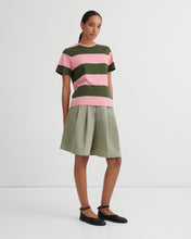 Load image into Gallery viewer, Kowtow Classic Tee - Begonia Stripe Hyde Boutique