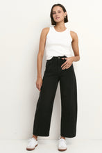 Load image into Gallery viewer, Among The Brave Varsity Barrel Jean - Black Wash Hyde Boutique