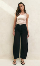 Load image into Gallery viewer, Among The Brave Varsity Barrel Jean - Black Wash Hyde Boutique