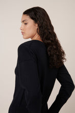 Load image into Gallery viewer, Kowtow Willow Cardigan - Black Hyde Boutique