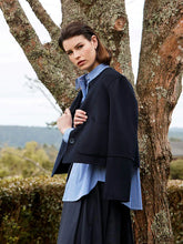 Load image into Gallery viewer, Sills Emiko Wool Jacket - French Navy