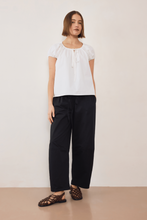 Load image into Gallery viewer, Commonplace Boundary Double Layer Barrel Pant - Black Hyde Boutique