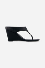 Load image into Gallery viewer, Rebe Yvie Wedge Heel - Black Hyde Boutique