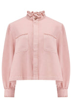 Load image into Gallery viewer, Seventy & Mochi Ziggy Cropped Jacket - Peony Pink Hyde Boutique
