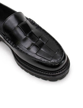Load image into Gallery viewer, La Tribe Zoe Loafer - Black Hyde Boutique