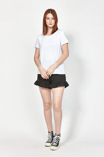 Ketz-ke Perfect S/S Tee - White  Mrs Hyde Boutique   