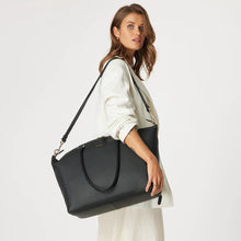 Load image into Gallery viewer, SABEN Roma Weekender - Black Accessories > Women > Accessories > Bags & Handbags > Weekender Bags > Saben Saben