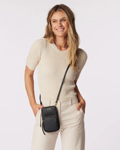 Load image into Gallery viewer, Saben Nikko Pocket Phone Sling - Black Hyde Boutique