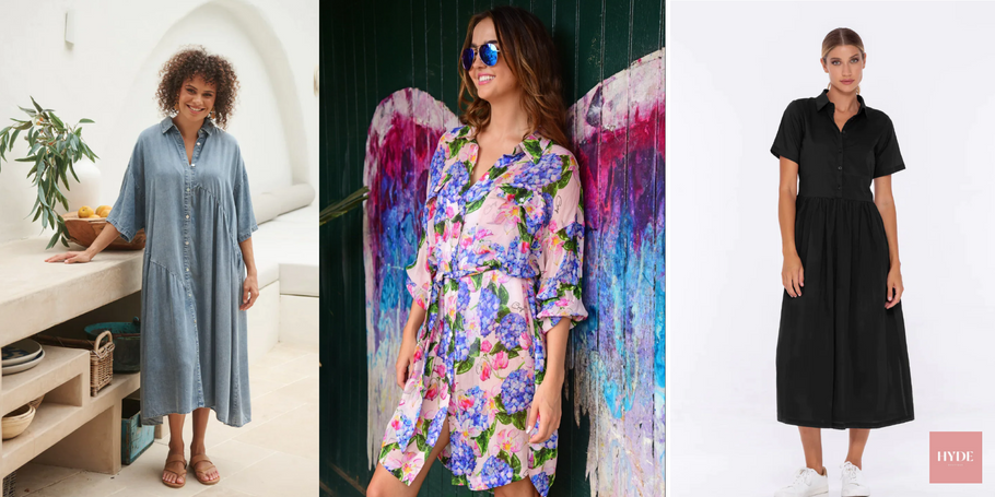 How to Style a Shirt Dress for Every Season