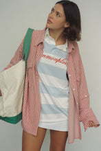 Load image into Gallery viewer, Commonplace Classico Overshirt - Pink/Red | PRE ORDER Nov  Hyde Boutique   
