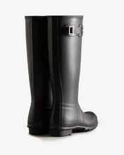 Load image into Gallery viewer, Hunter Women's Refined Gold Trim Tall Boot - Black Hyde Boutique

