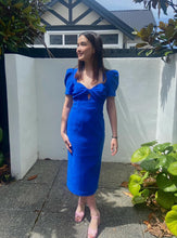 Load image into Gallery viewer, Rebecca Vallance Antonella Midi Dress - Marine Blue Hyde Boutique
