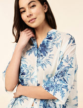 Load image into Gallery viewer, Papinelle x Karen Walker Romantic Floral Flowy Boxer PJ - Teal
