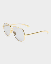 Load image into Gallery viewer, Luv Lou The Carter Sunglasses - Light Gold Sunglasses Luv Lou
