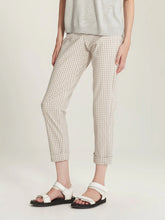 Load image into Gallery viewer, Sills Gingham Cuffed Hepburn - Natural  Hyde Boutique   
