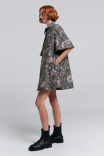 Load image into Gallery viewer, Karen Walker Journey Shirt Dress - Black Multi Hyde Boutique
