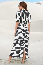 Load image into Gallery viewer, Cooper By Trelise Cooper Good To Go Dress - Black Geometric
