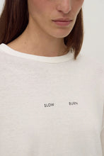 Load image into Gallery viewer, Assembly Label Slow Burn Wide Long Sleeve Tee - Antique White
