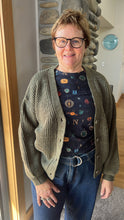 Load image into Gallery viewer, Drama The Label Taffy Cardi - Olive Green
