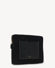 Load image into Gallery viewer, SABEN Augusta Laptop Sleeve 13&quot; - Black Recycled Nylon
