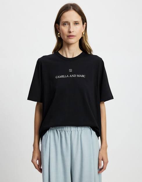 Camilla and Marc Grayson Tee - Black