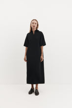 Load image into Gallery viewer, Harris Tapper Long Polo Dress - Black Apparel > Women > Clothing > Dresses > Midi Dresses > Harris Tapper Hyde Boutique
