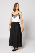 Load image into Gallery viewer, Drama The Label For Love Cami - White/Black Lace Apparel > Women > Clothing > Shirts &amp; Tops > Tops > Camisoles > Drama The Label Hyde Boutique
