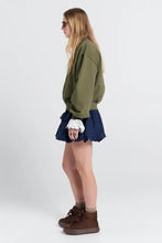 Load image into Gallery viewer, Karen Walker Campus Sweatshirt - Hunter Green
