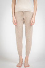 Load image into Gallery viewer, Aleger Cashmere N.46 Cashmere Classic Track Pant - Champagne  Hyde Boutique   

