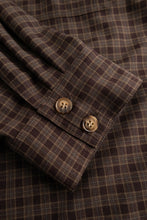 Load image into Gallery viewer, Noella Lisa Shirt - Brown Check - Arriving Start August
