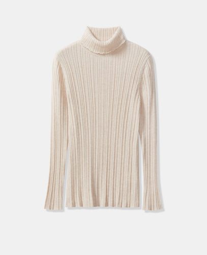 R.M. Williams Bryant Ribbed Roll Neck - Oatmeal  Hyde Boutique   