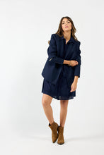 Load image into Gallery viewer, Drama the Label Brianna Blazer - Ink  Hyde Boutique   
