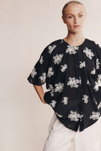Load image into Gallery viewer, Marle Liberty Short Sleeve Shirt - Rice Flower Hyde Boutique
