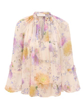 Load image into Gallery viewer, Zimmermann Luna Ruffle Billow Blouse - Cream Dahlia Apparel > Women > Clothing > Shirts &amp; Tops > Shirts > Button-Up Shirts > Zimmermann Hyde Boutique
