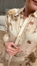 Load image into Gallery viewer, Zimmermann Relaxed Shirt - Map Print Hyde Boutique
