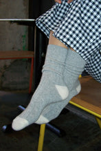 Load image into Gallery viewer, Le Bon Shoppe Cashmere Socks - Grey Melange
