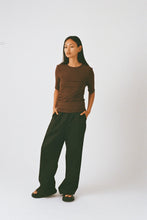 Load image into Gallery viewer, Commonplace Libby Pull On Trouser - Black
