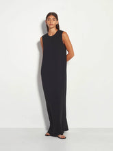 Load image into Gallery viewer, Juliette Hogan Cecilia Dress - Black Luxe Suiting  Mrs Hyde Boutique   
