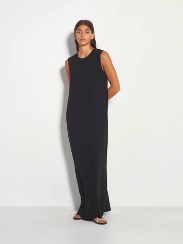 Juliette Hogan Cecilia Dress - Black Luxe Suiting  Mrs Hyde Boutique   