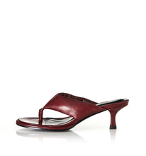 Load image into Gallery viewer, Alias Mae Aji Heel - Burgundy Leather Arriving First Week Sept
