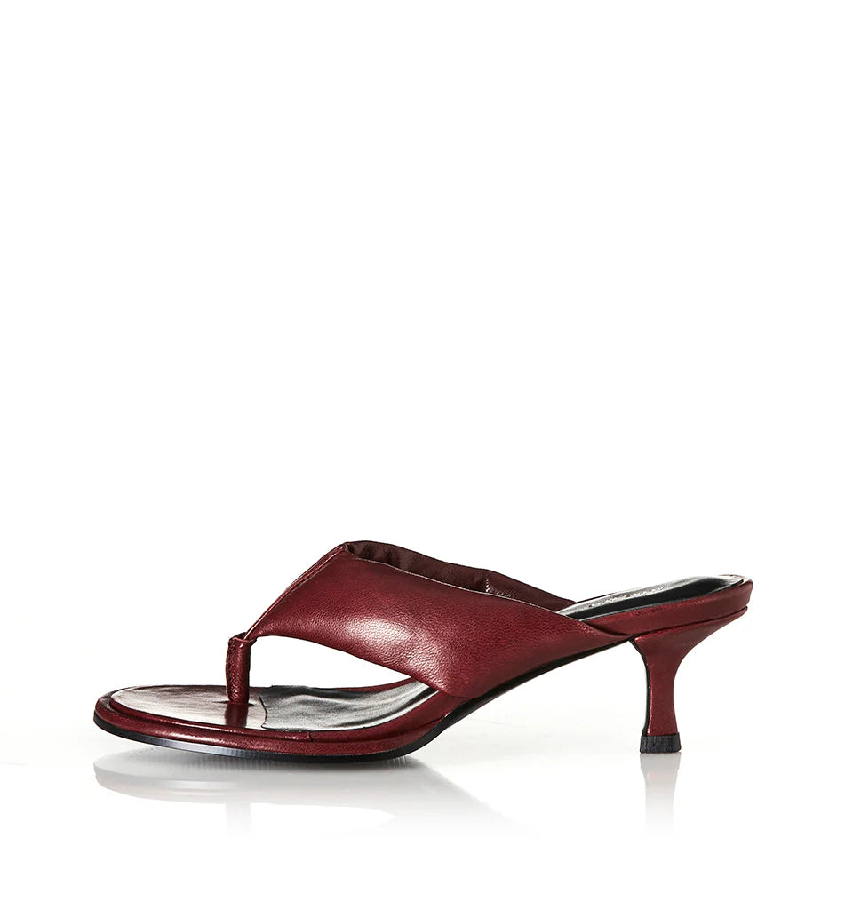 Alias Mae Aji Heel - Burgundy Leather Arriving First Week Sept