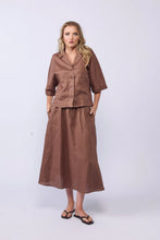 Load image into Gallery viewer, Drama The Label Go To Skirt - Mocha
