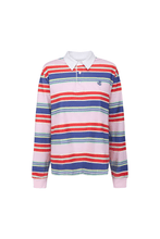 Load image into Gallery viewer, Commonplace Columbia Road Polo - Multi-Stripe Hyde Boutique
