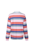 Load image into Gallery viewer, Commonplace Columbia Road Polo - Multi-Stripe Hyde Boutique
