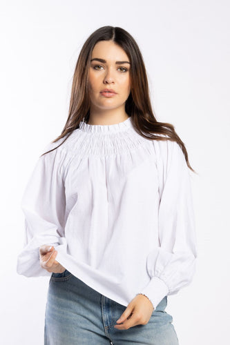 Drama The Label Karin Blouse - White Hyde Boutique