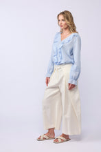 Load image into Gallery viewer, Drama The Label Amelia Blouse - Soft Blue Hyde Boutique
