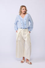 Load image into Gallery viewer, Drama The Label Amelia Blouse - Soft Blue Hyde Boutique
